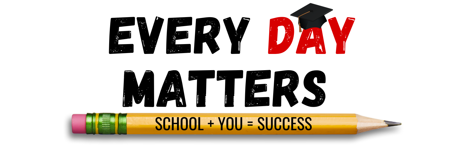 Absences Add Up! #SchoolEveryDay. Missing just 2 days a month means a child misses 10% of the school year.