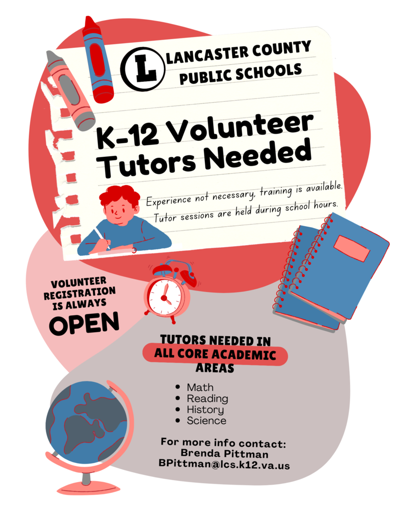 Be a volunteer Tutor