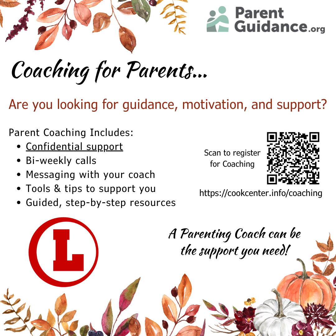 Parent Coaching Available