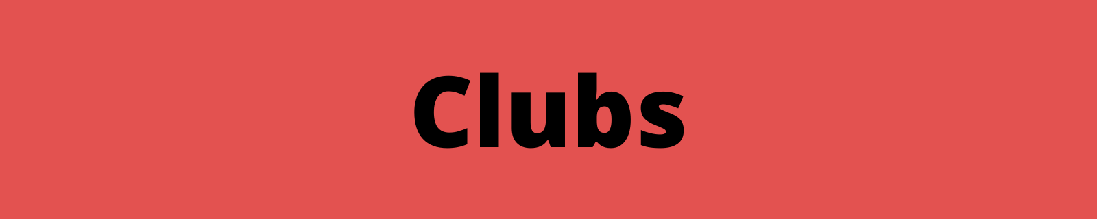 header that reads "clubs"