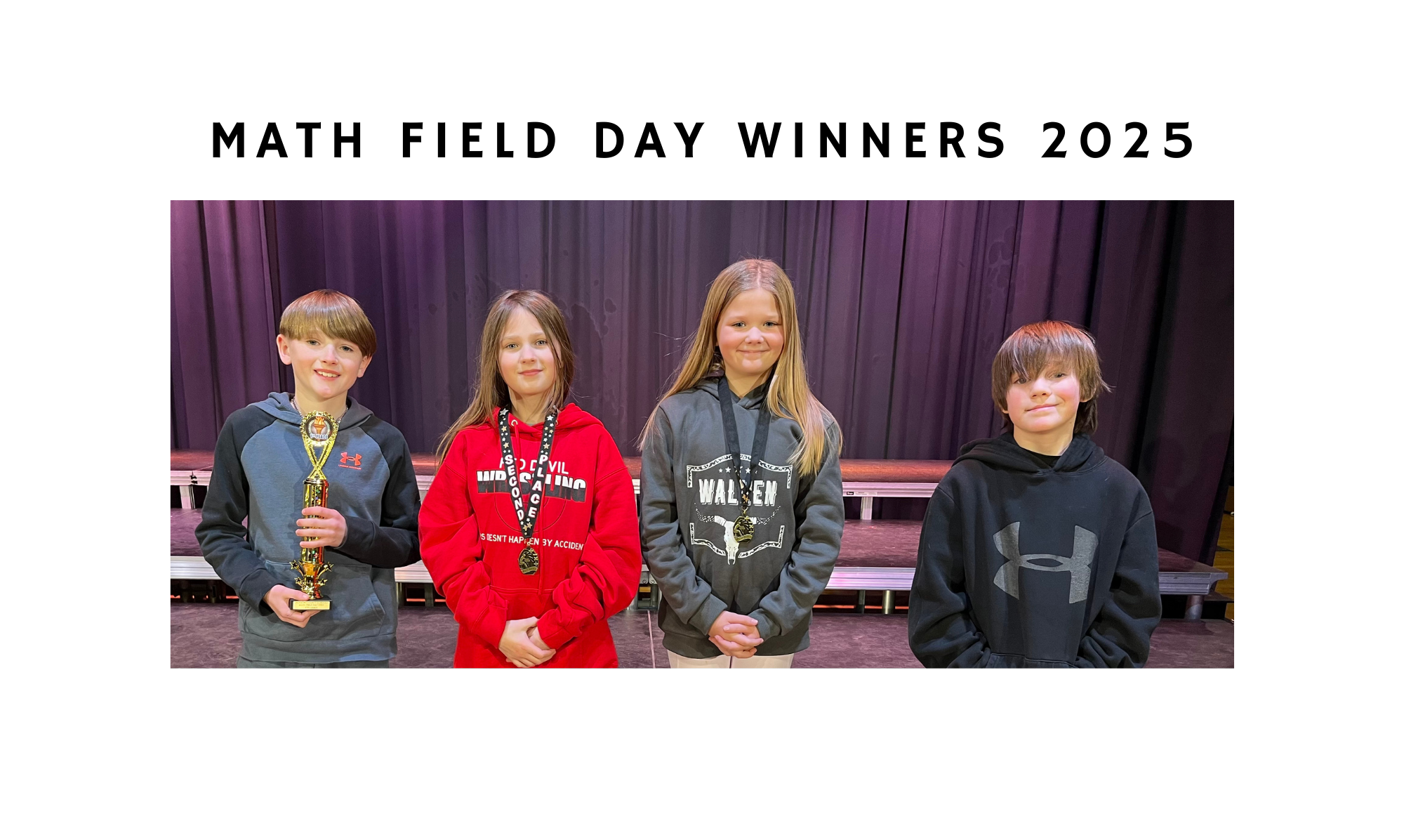 Math Field Day Winners