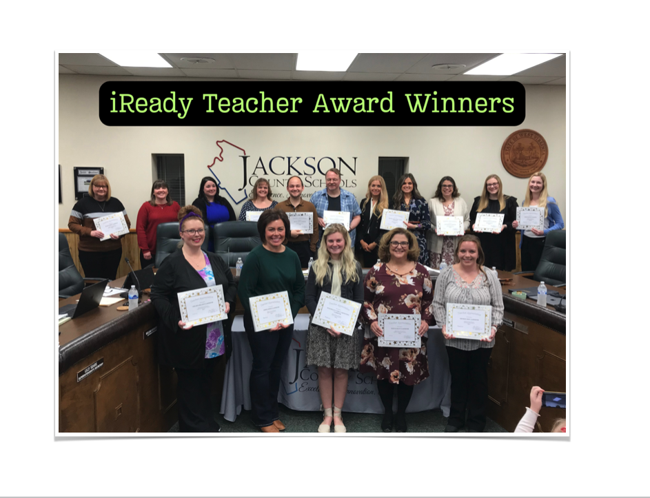 iReady Teacher Winners