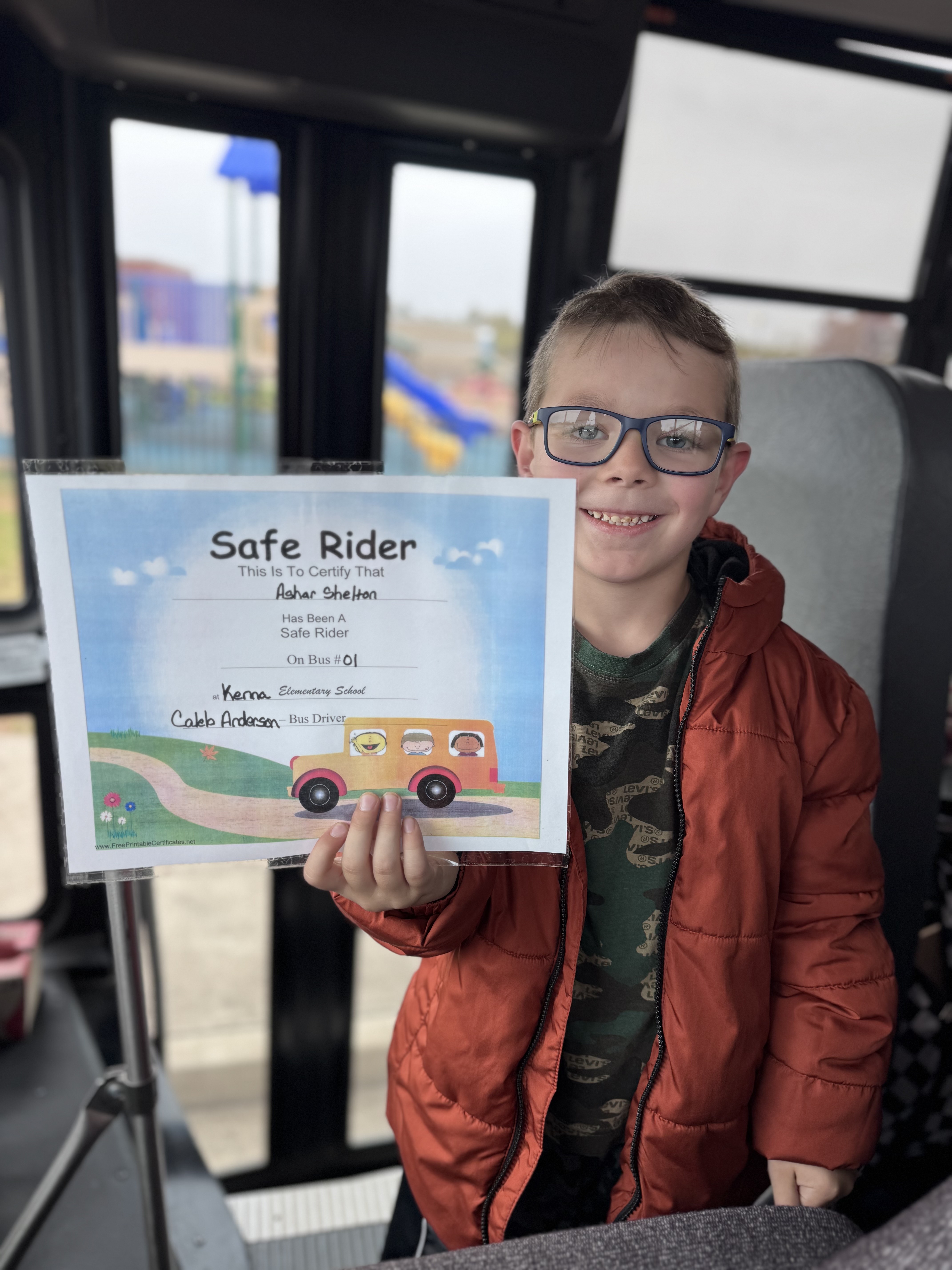 Kenna Safe Bus Rider