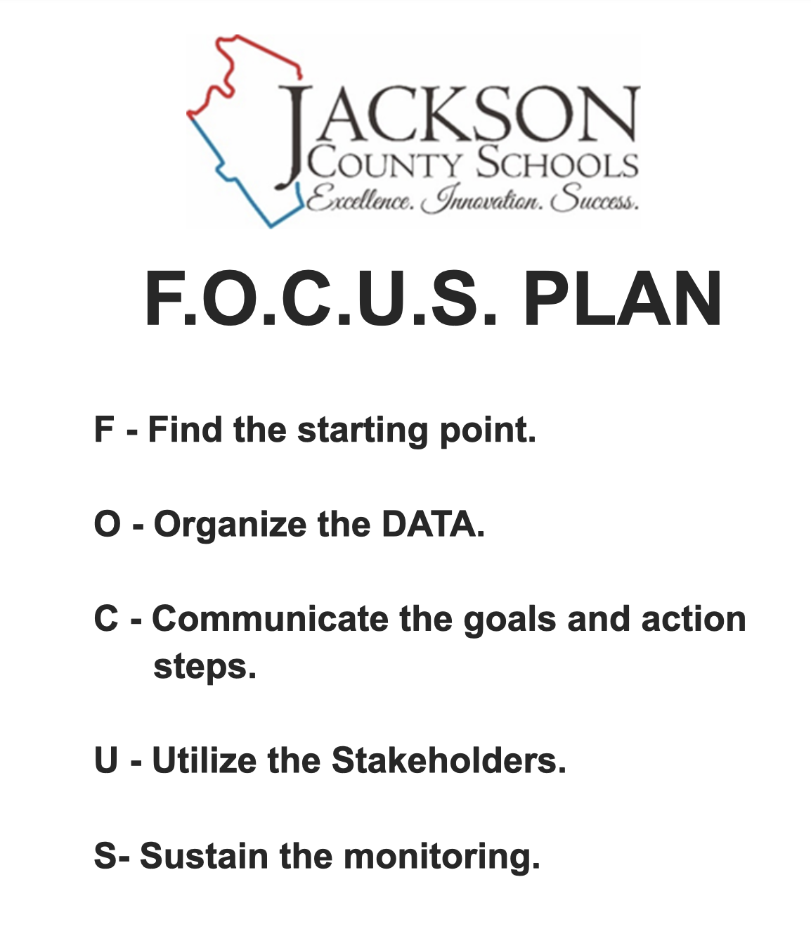 Focus Plan Defined