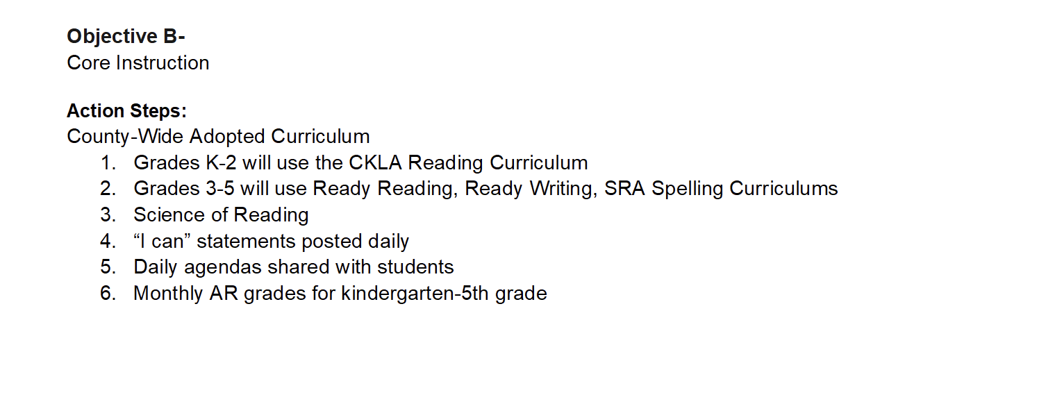 Objectives cont.