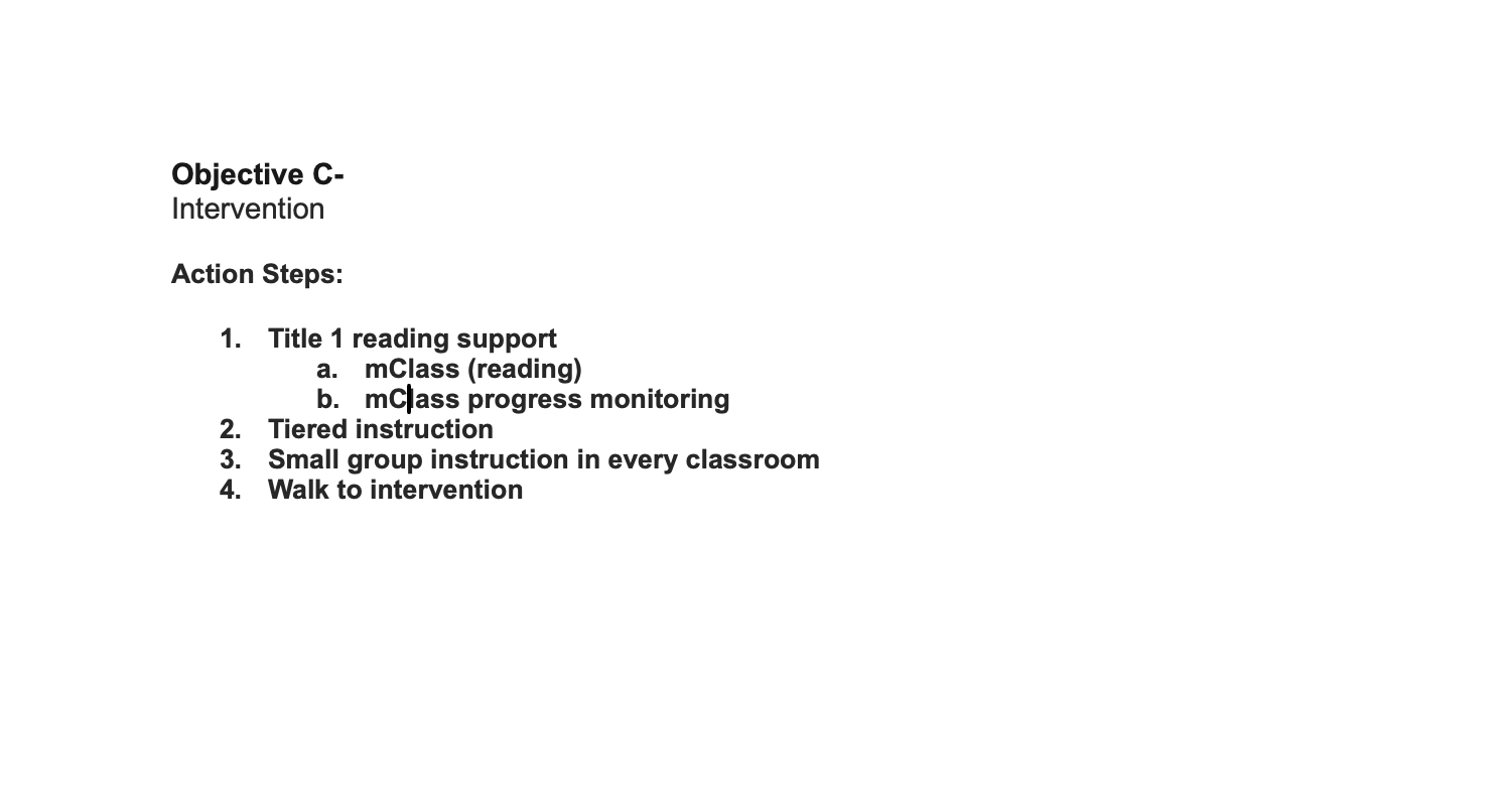Objectives cont.