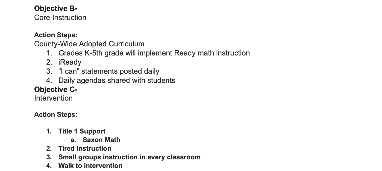 Objectives cont.