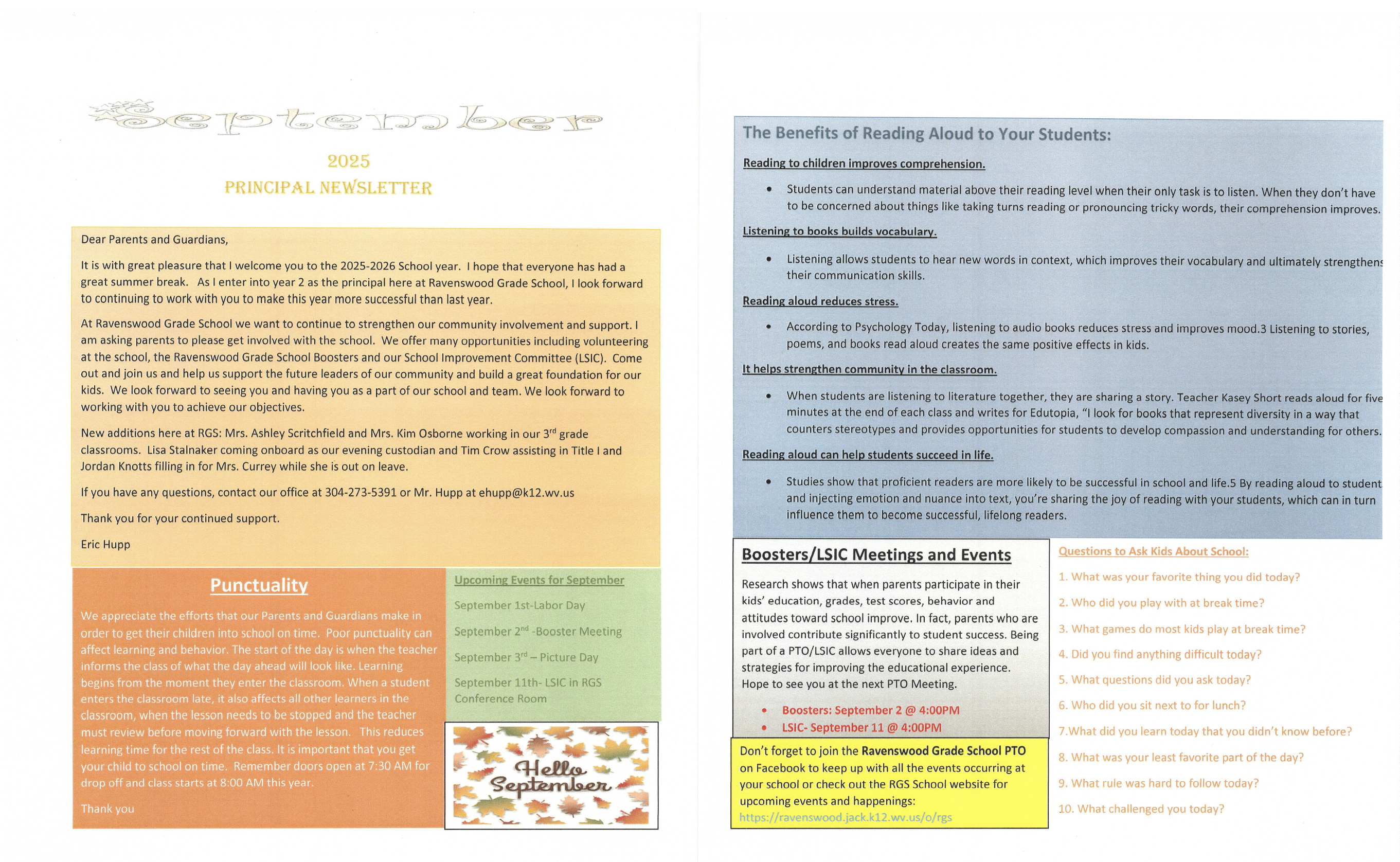 Sept Newsletter