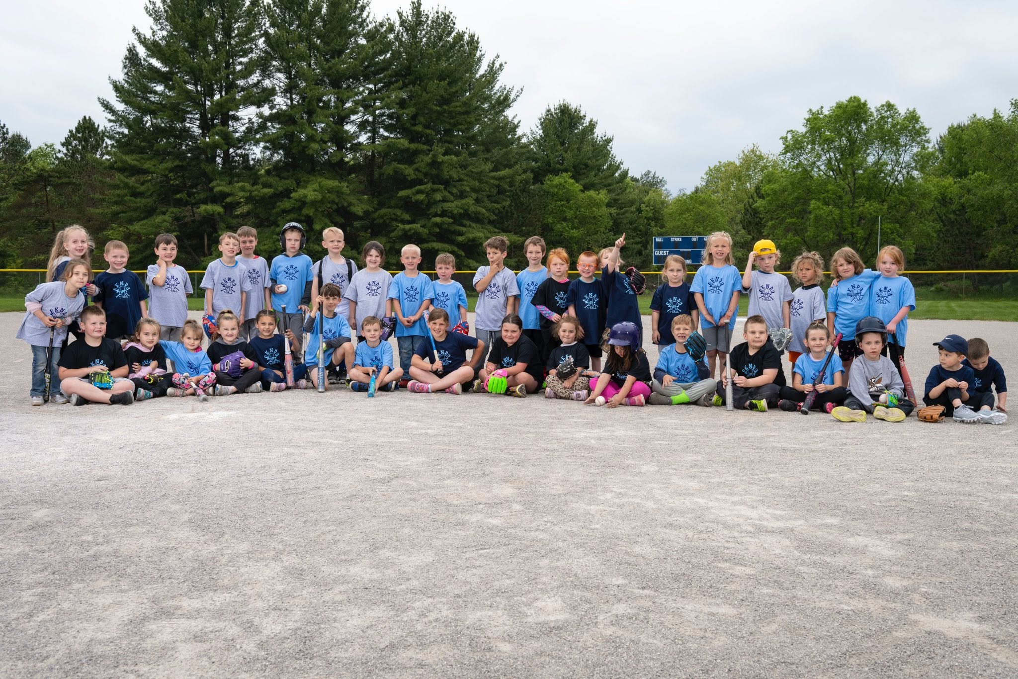 students in a group