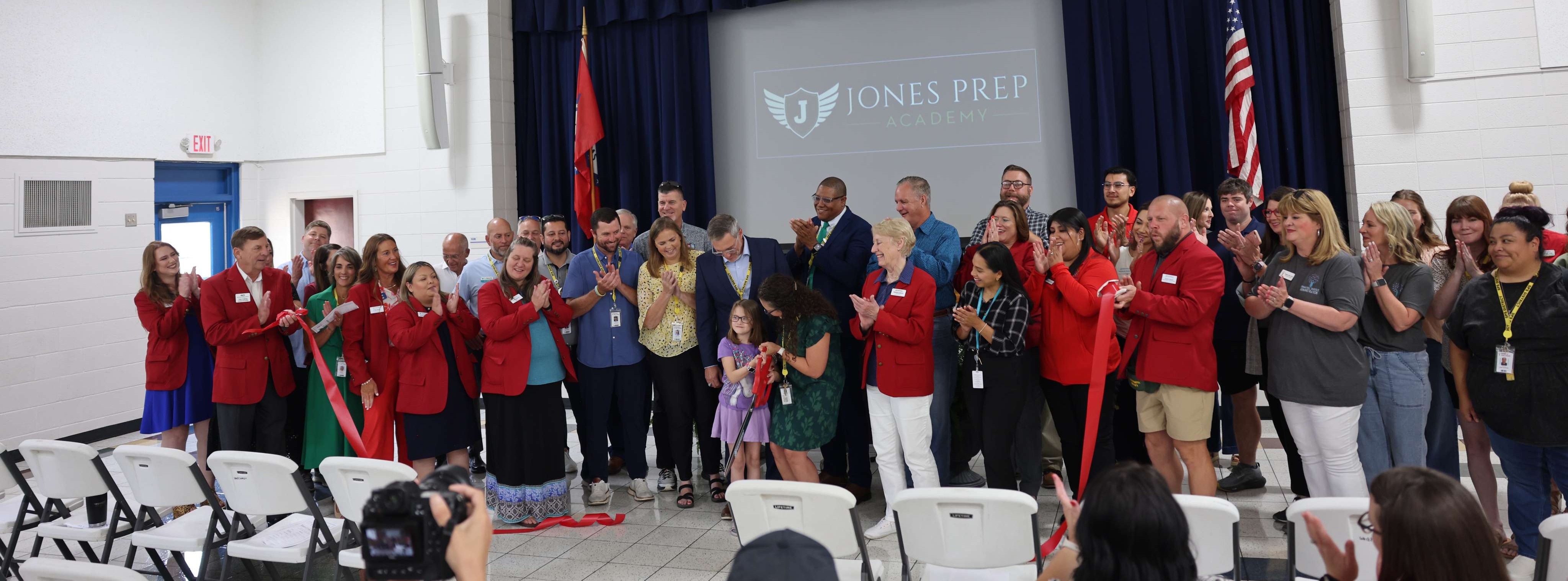 Jones Prep Ribbon Cutting