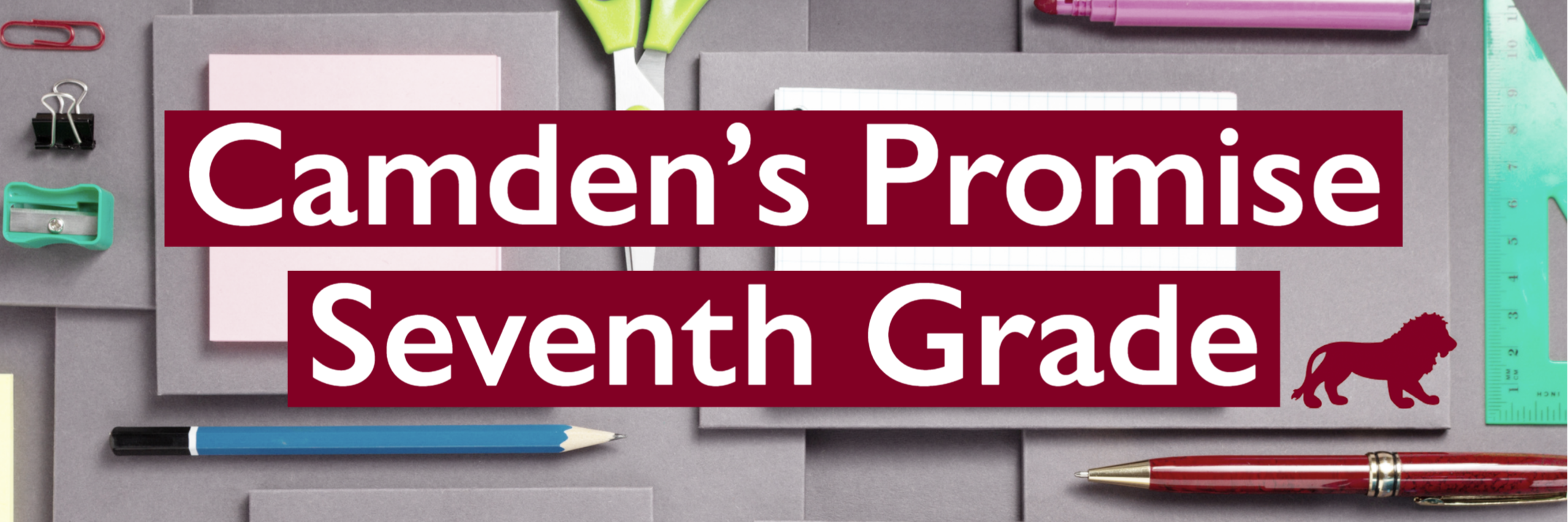 Camden's Promise Seventh Grade