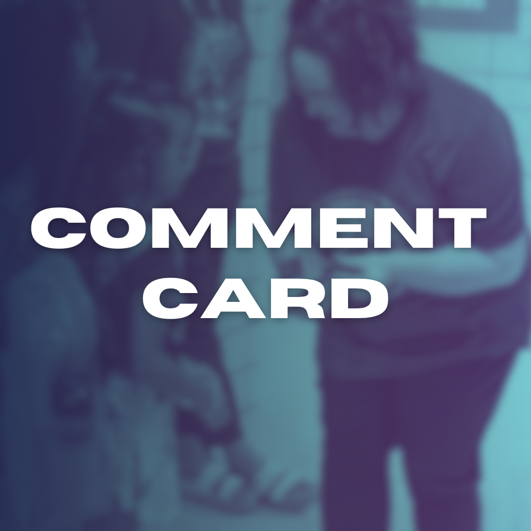 Comment Card