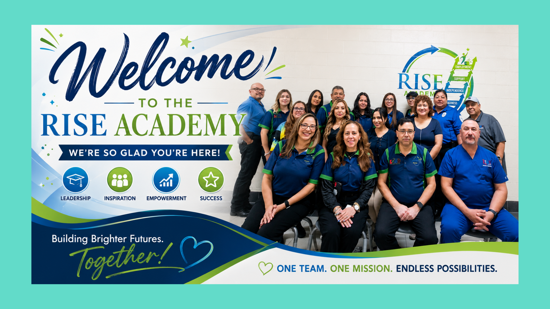 Welcome to the RISE Academy message