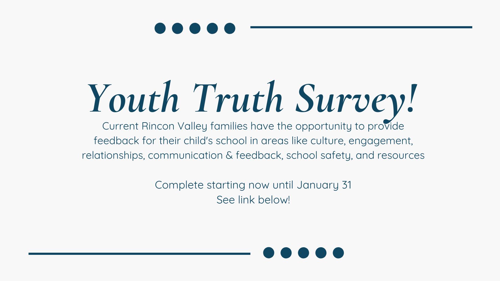 Youth Truth Survey