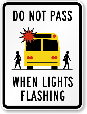 Do not pass poster