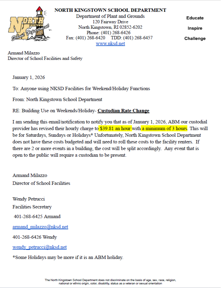 Policy for Custodians