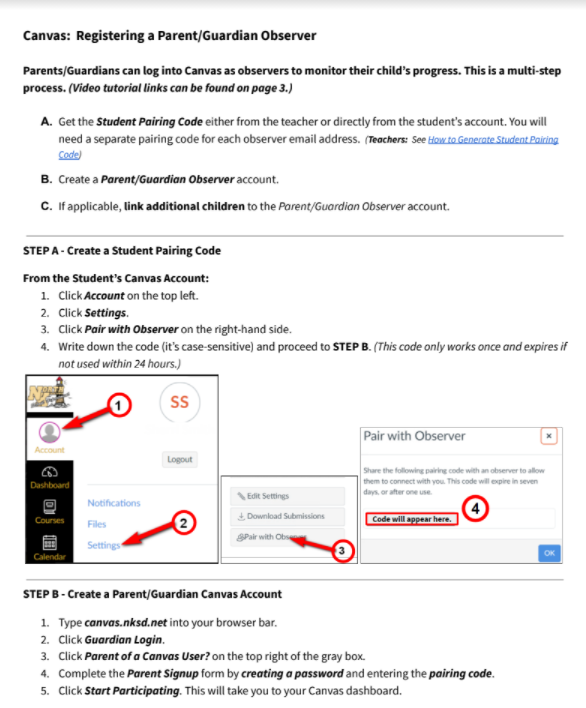 image of PDF directions