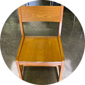 Wooden Library Chairs