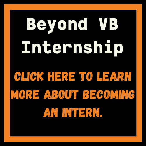 Beyond VB Internship
