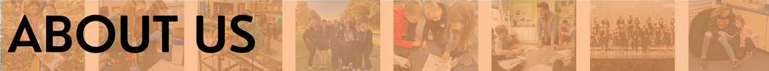About Us Page Title Header (images of students as background)