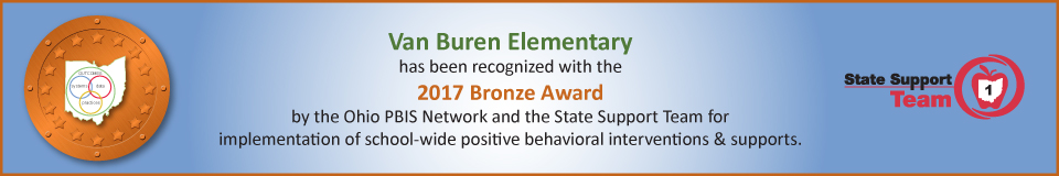Van Buren Elementary 2017 Bronze Award
