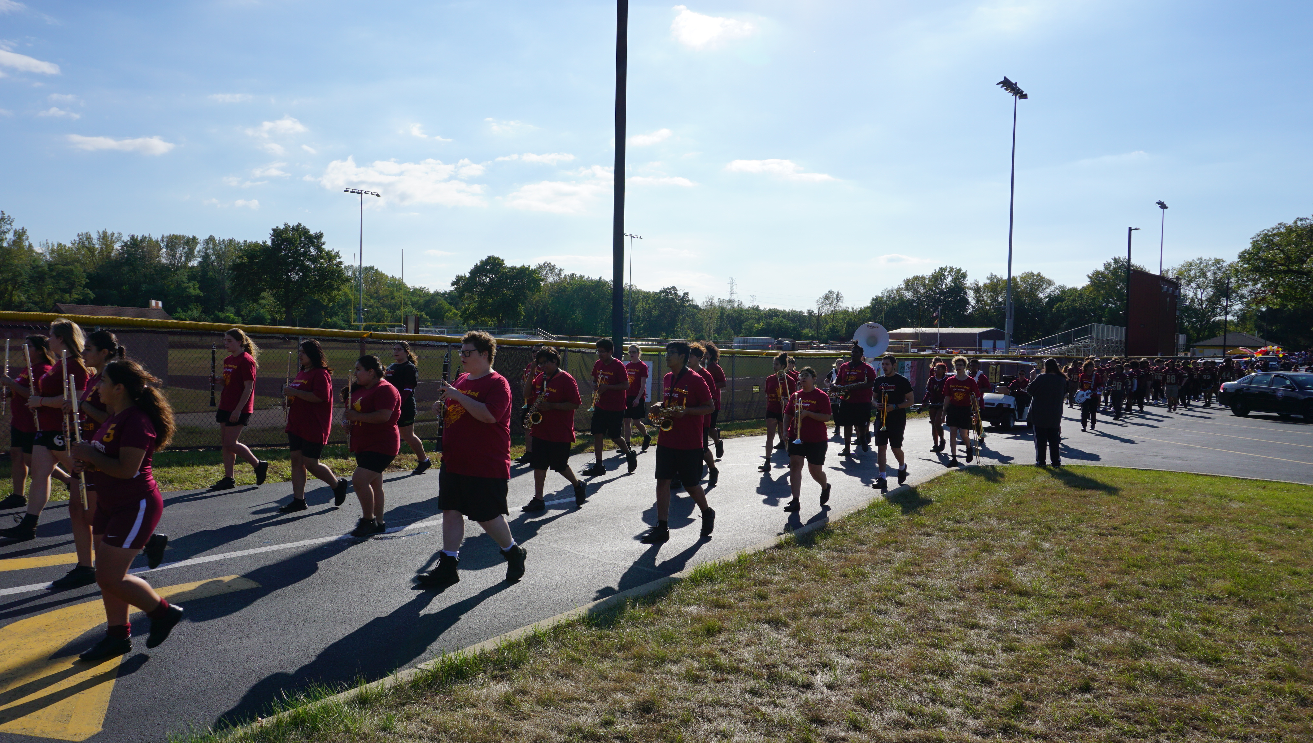 2024 Band in Homecoming Parade