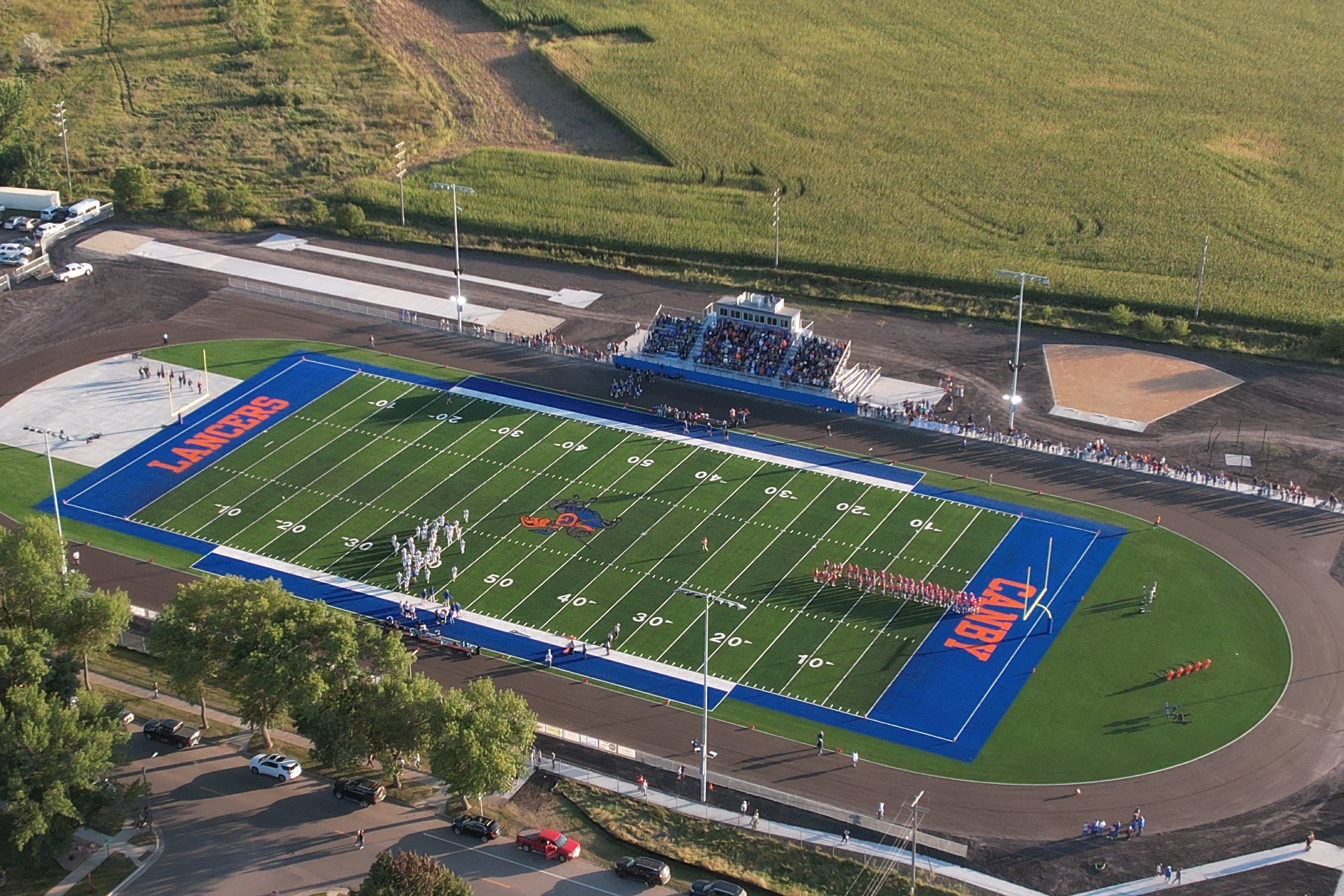 Stadium Drone Photo of Game 1