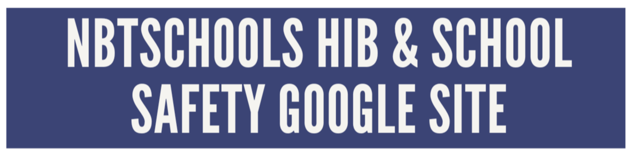 NBTSchools HIB & School Safety Google Site