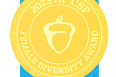 2023 AP Female Diversity Award-  Computer Science