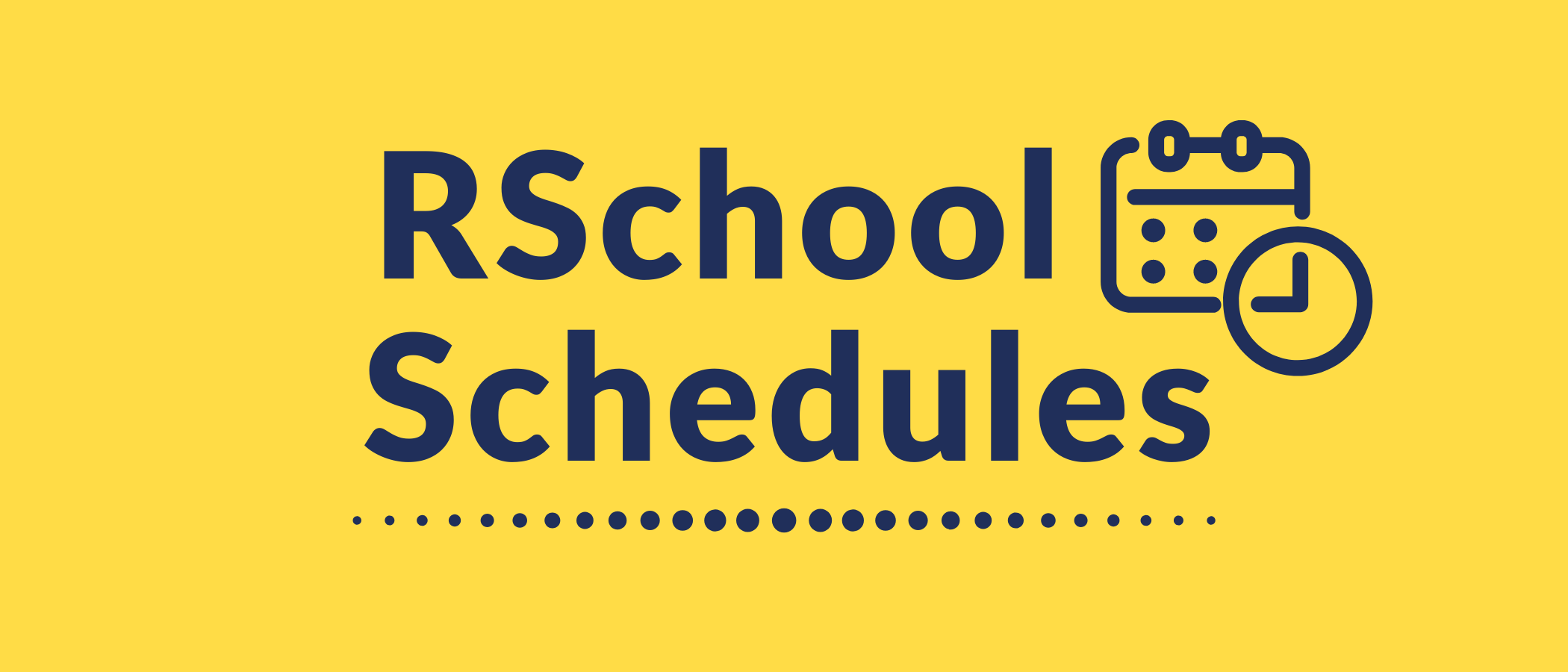 RSchool Schedules