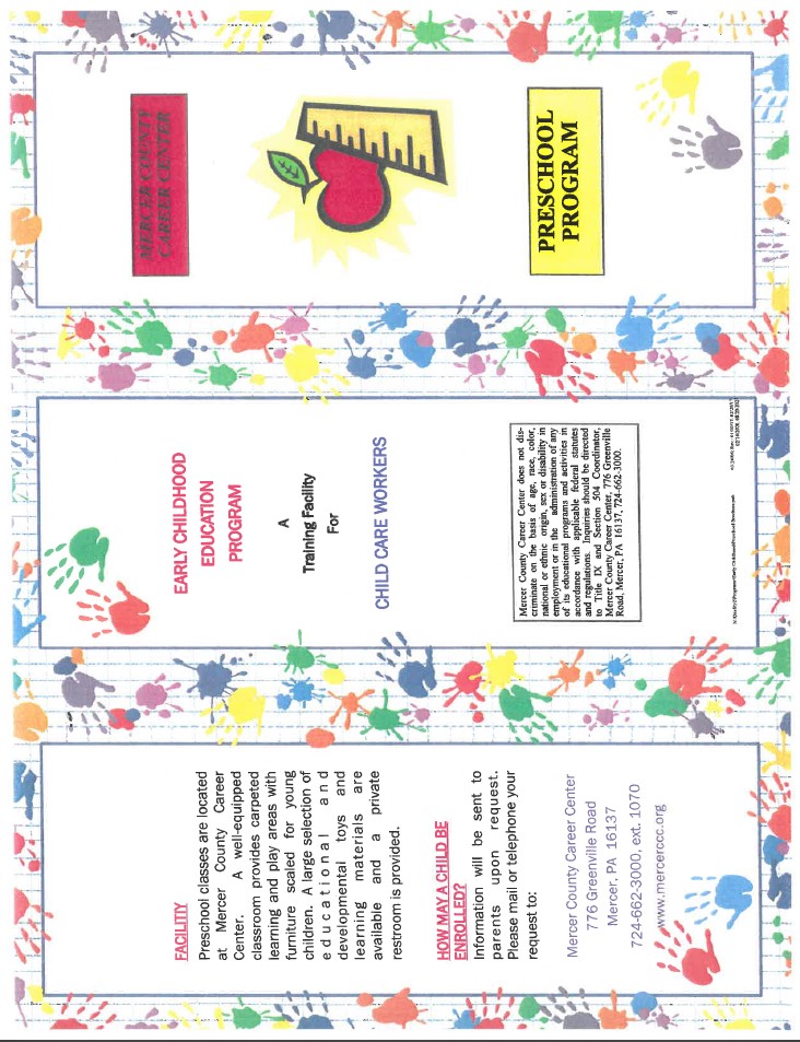 Preschool Brochure p1