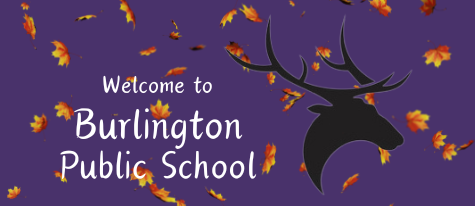 Falling leaves, Burlington Public School, Home of the Elks and Lady Elks, #BE YOUR BEST