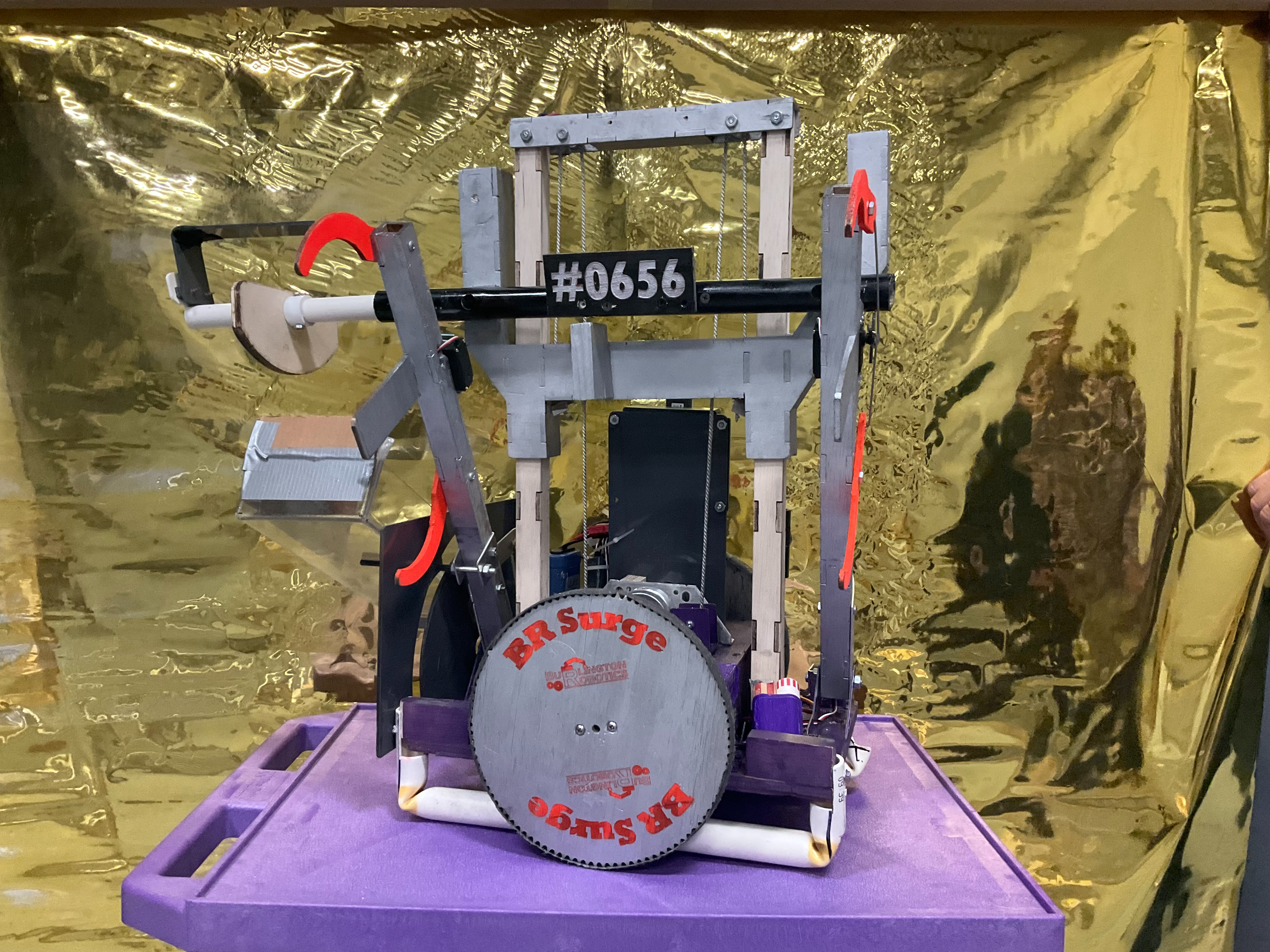 A photo of a Final Project from the Robotics Team