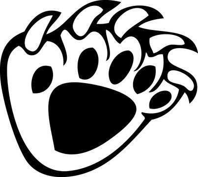 SGS bear paw logo