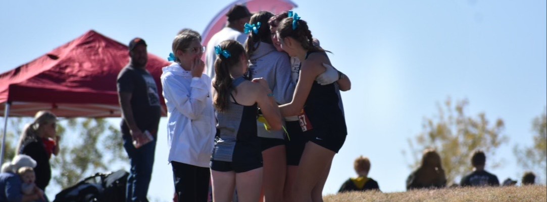 Lady Bears Cross Country runners