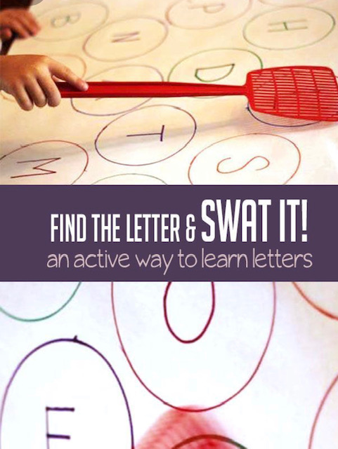 find the letter and swat it