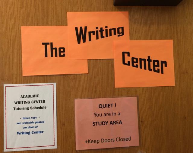 writing center photo