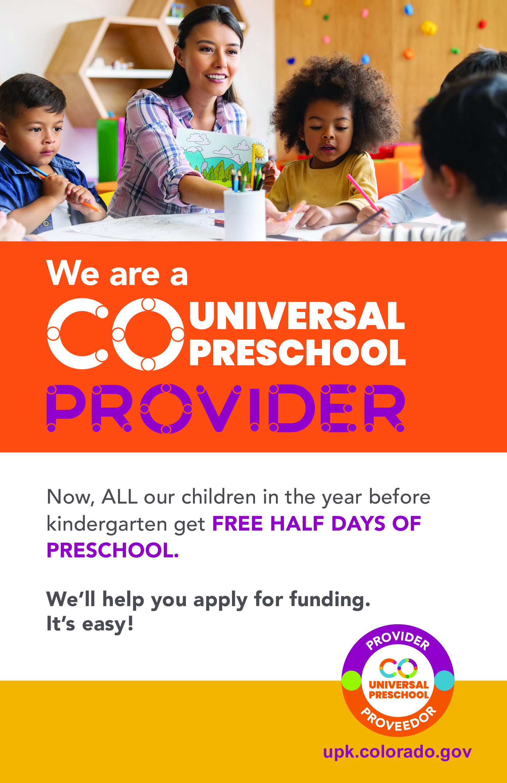 Universal Preschool Flyer