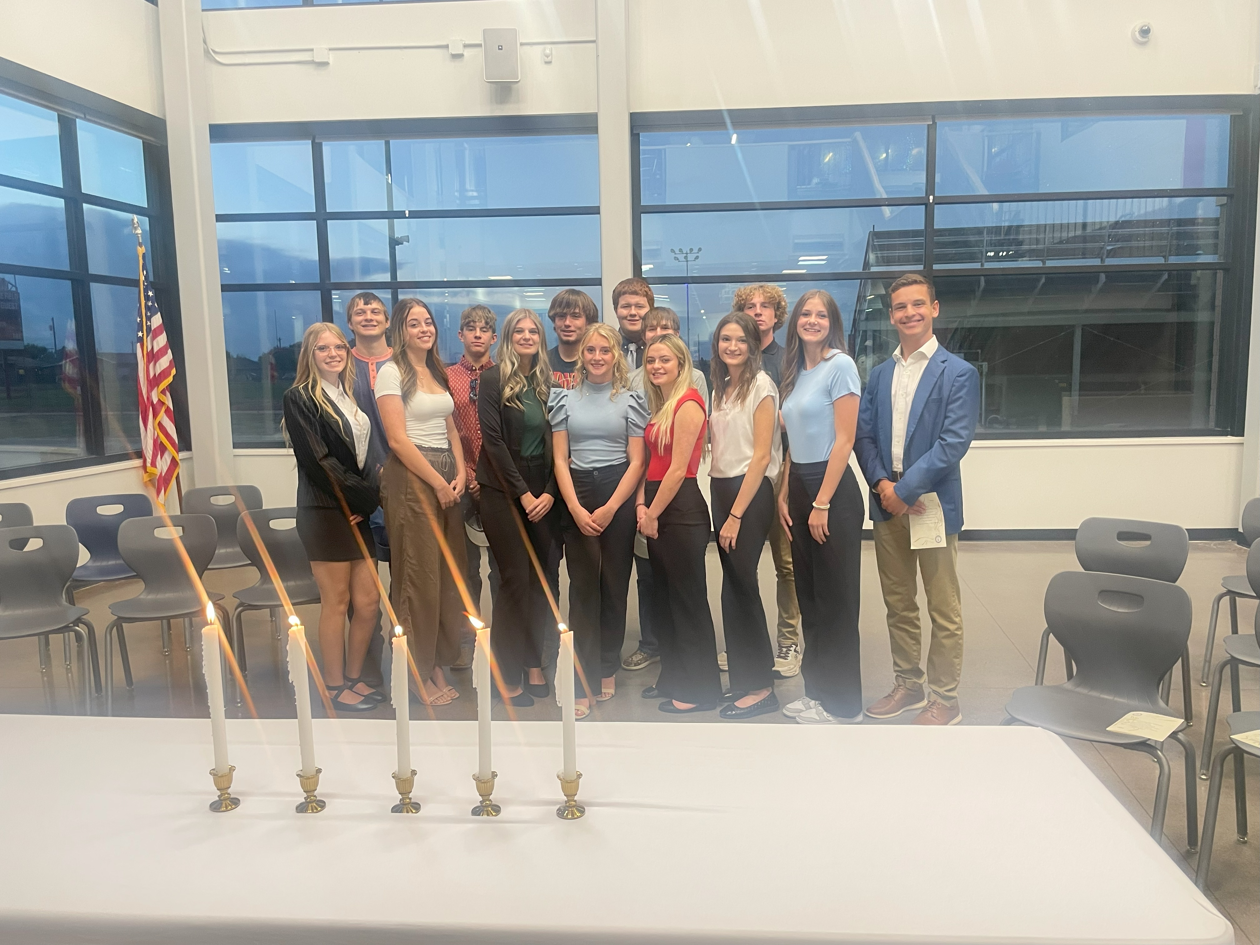 Picture of National Honor Society Inductees