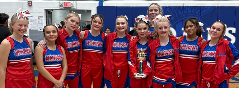 picture of high school cheerleaders