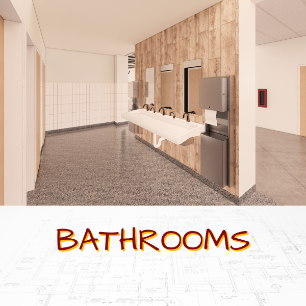 bathrooms