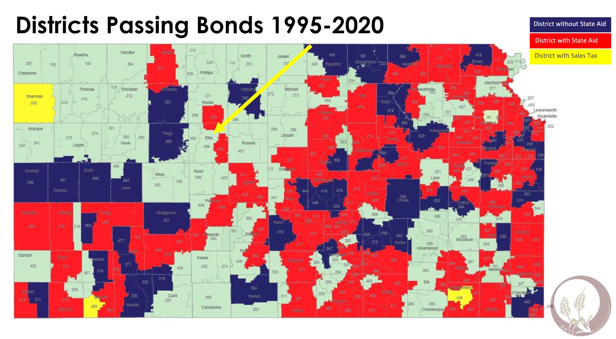 State aid map