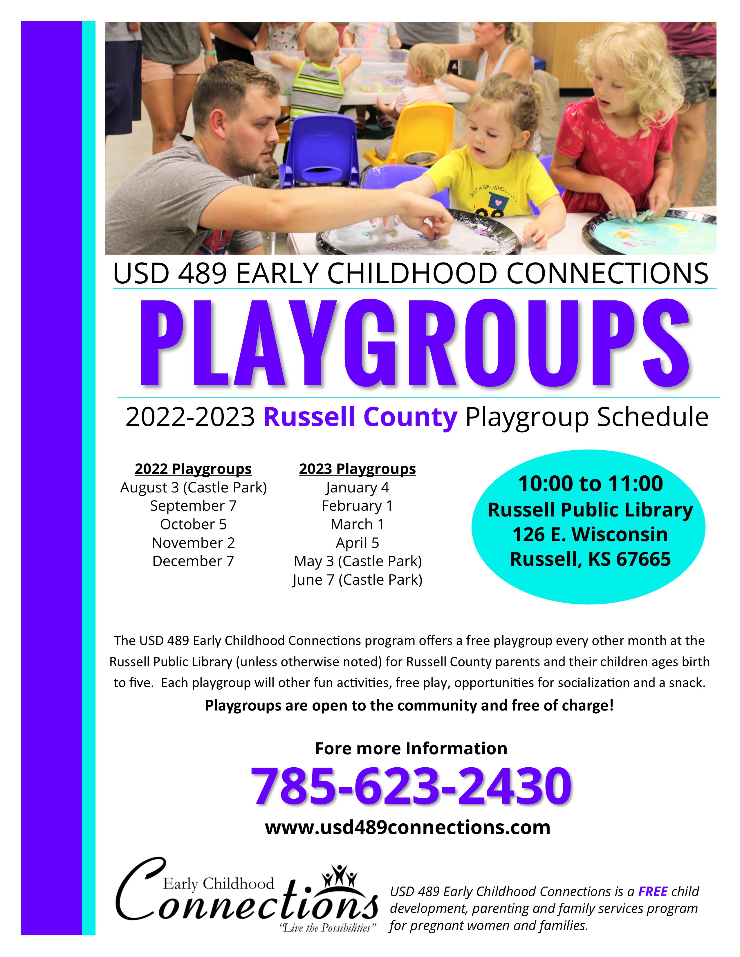 Russell Playgroup Schedule