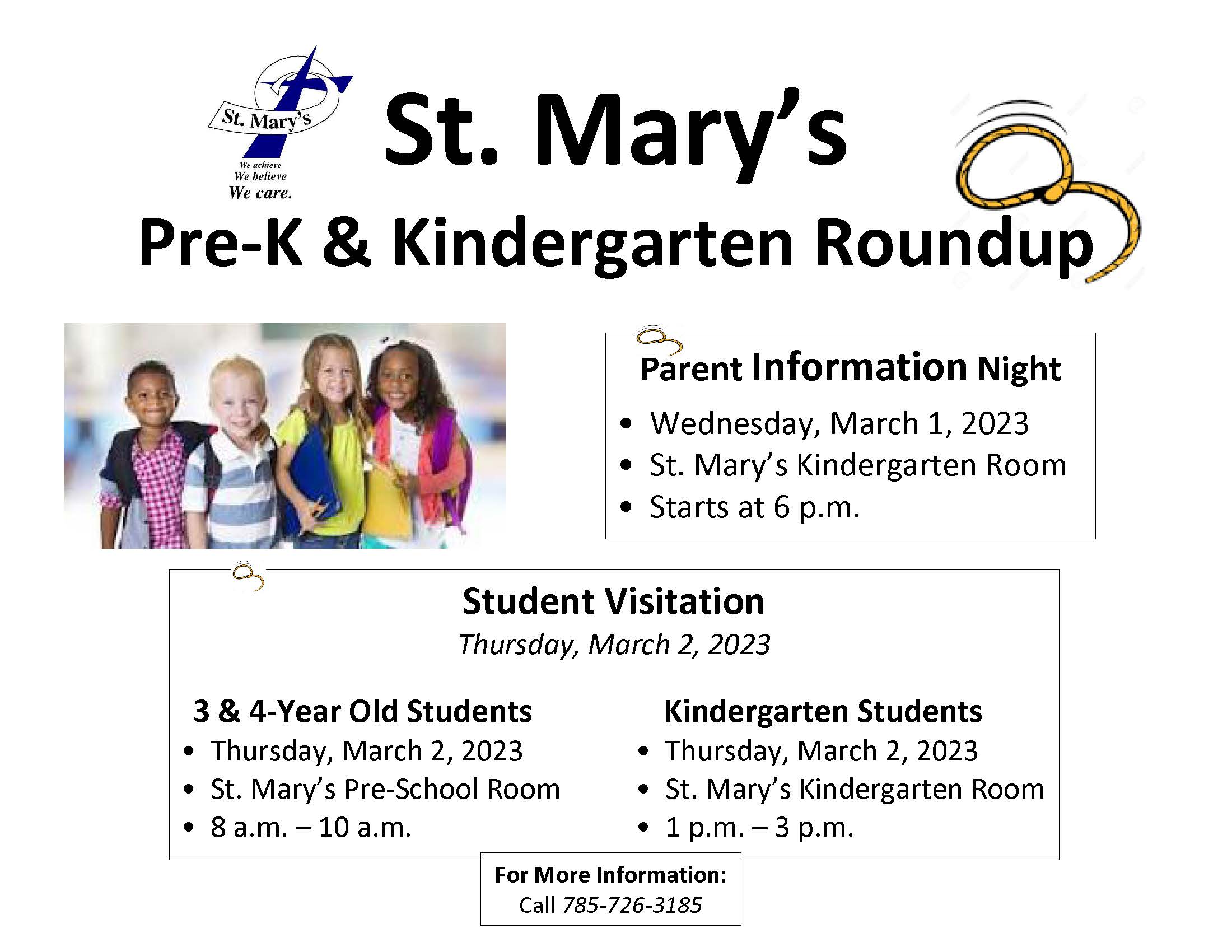 St. Mary's Roundup Flyer