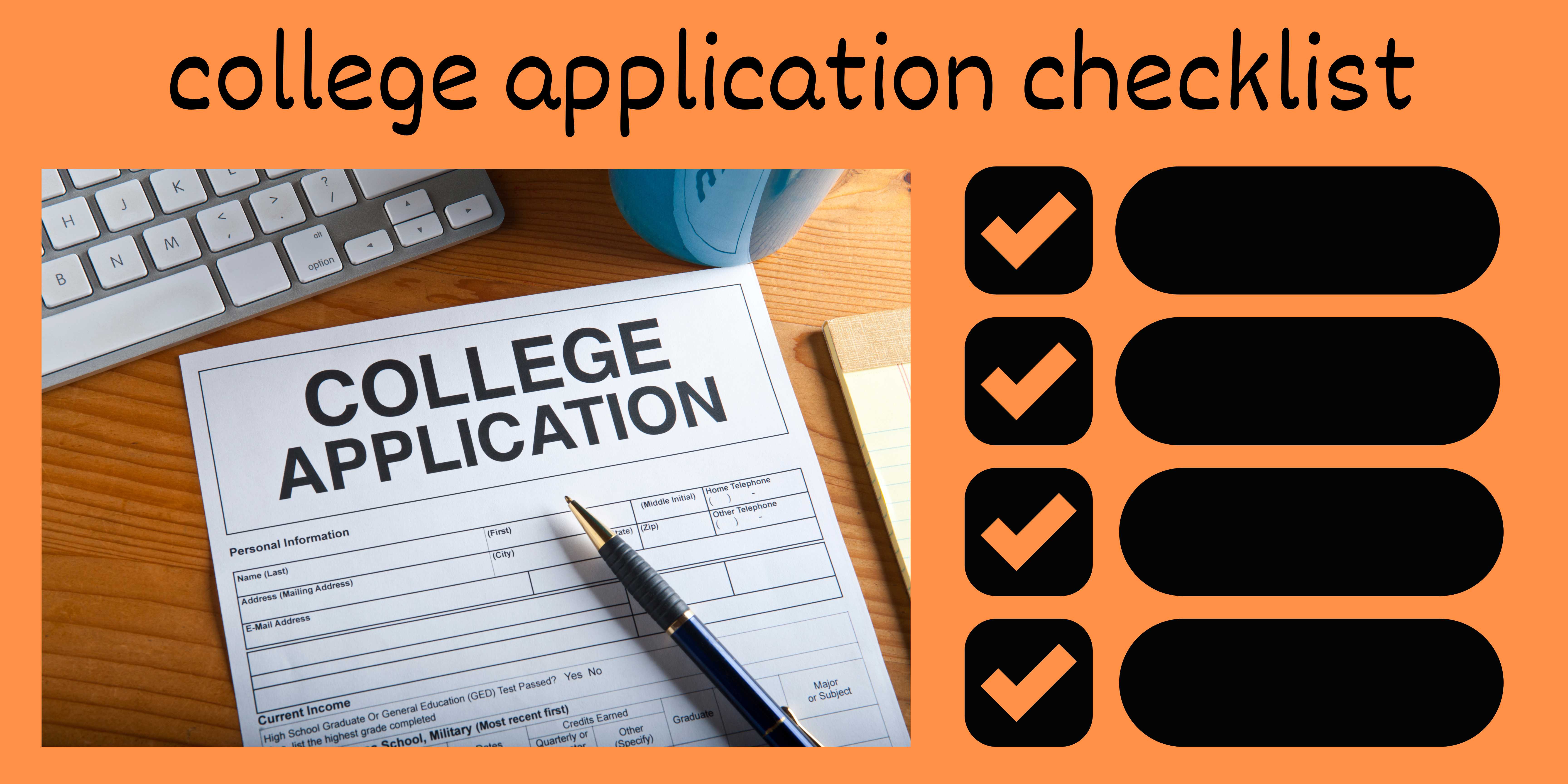 College App Checklist