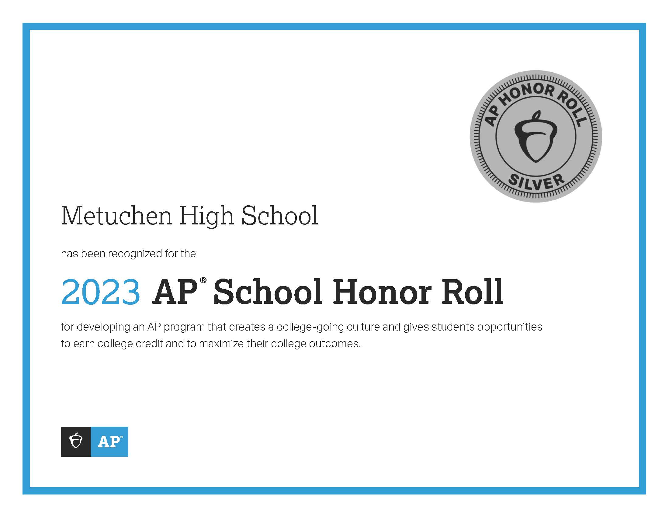 MHS School Honor Roll 2023