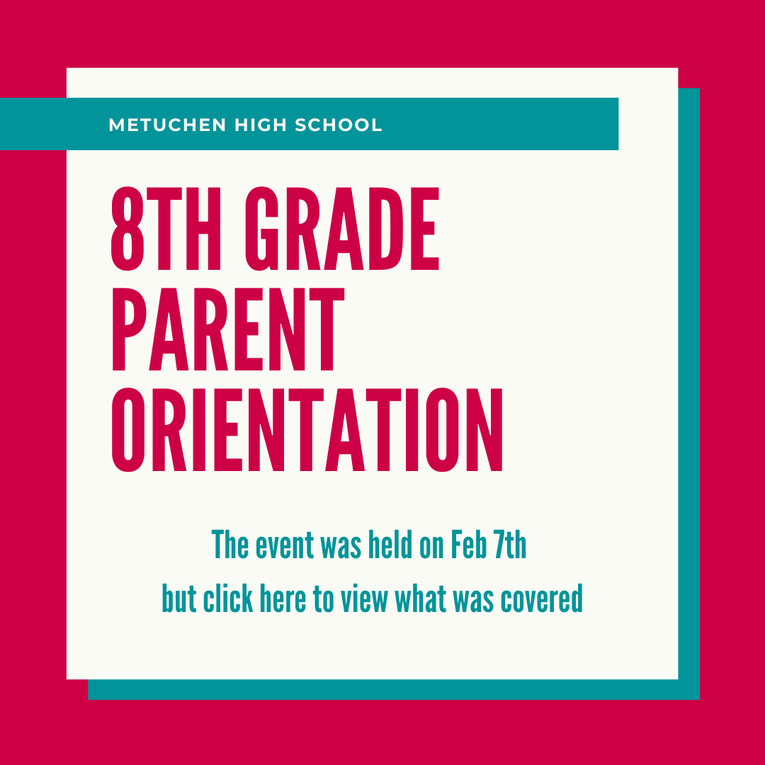 8th Grade Parent Orientation