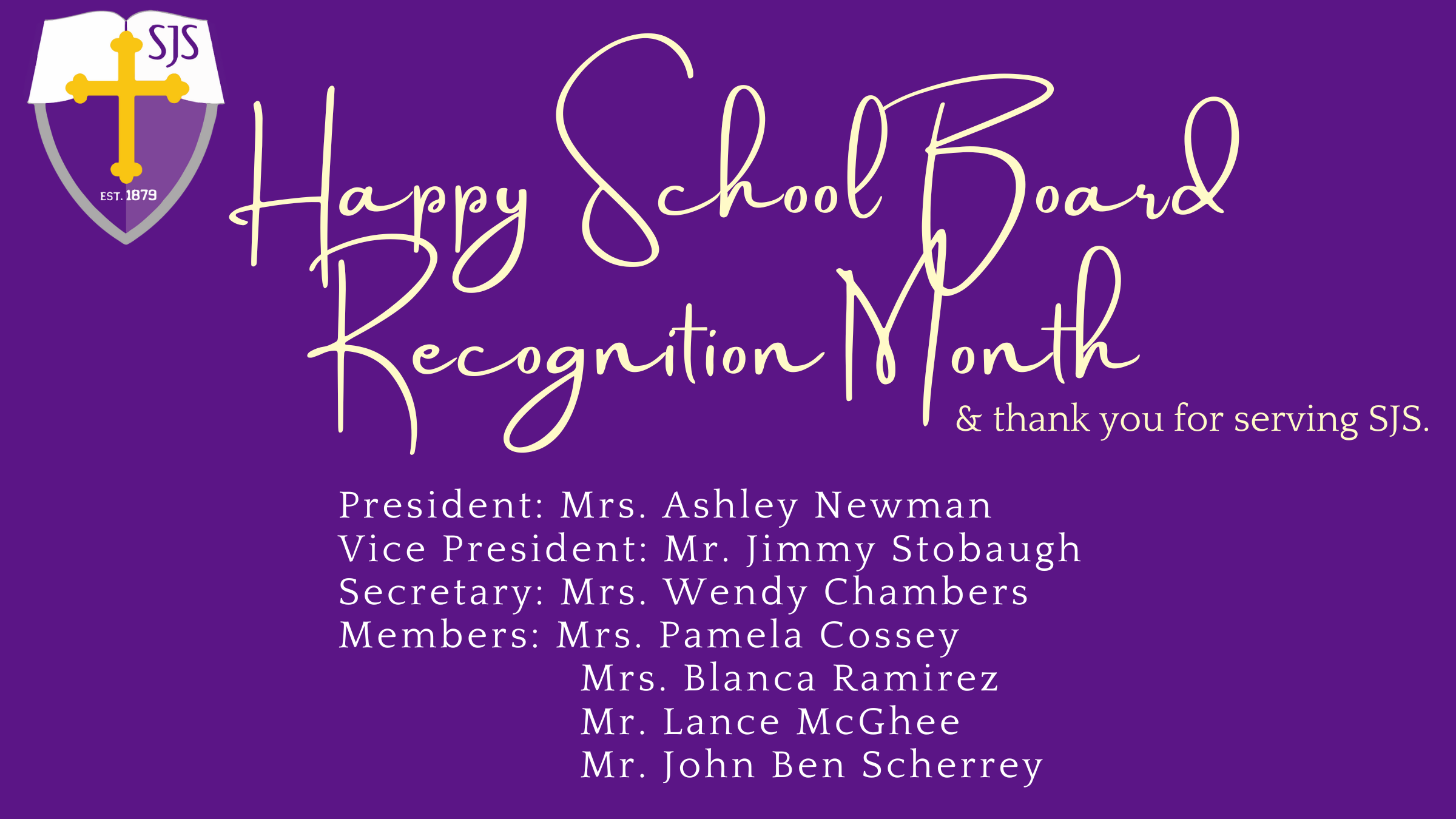 SJS Announcements St. Joseph School