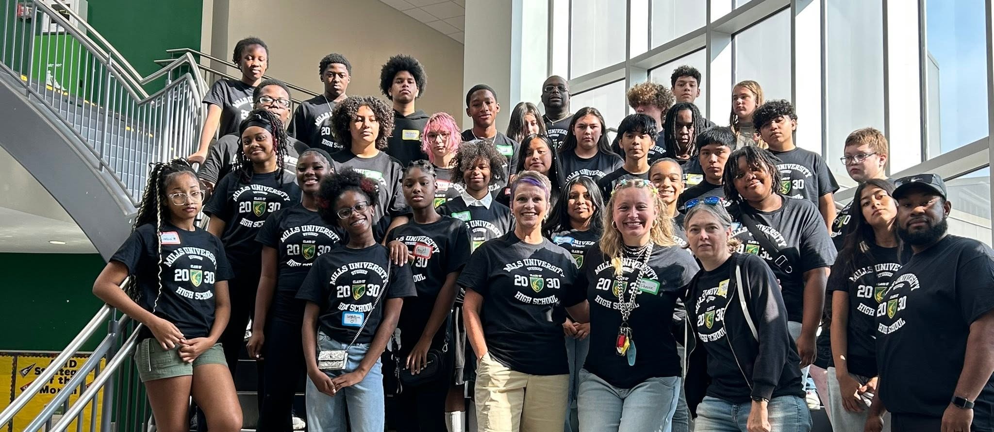 rising 9th graders at Comet Camp