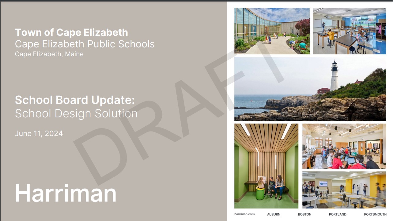 Harriman Presentation to School Board - June 11, 2024